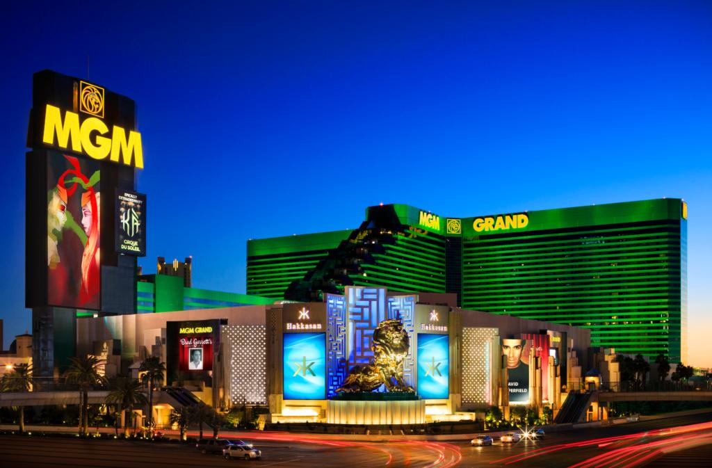 MGM Grand, em Las Vegas, é palco de grandes lutas de boxe