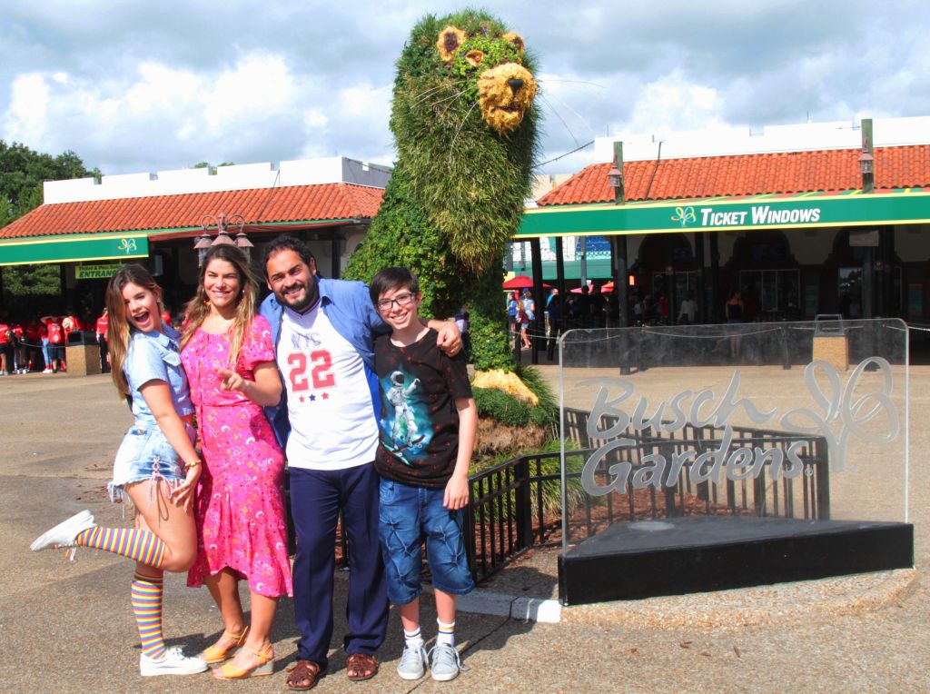 Parque Busch Gardens é cenário do filme brasileiro Partiu América