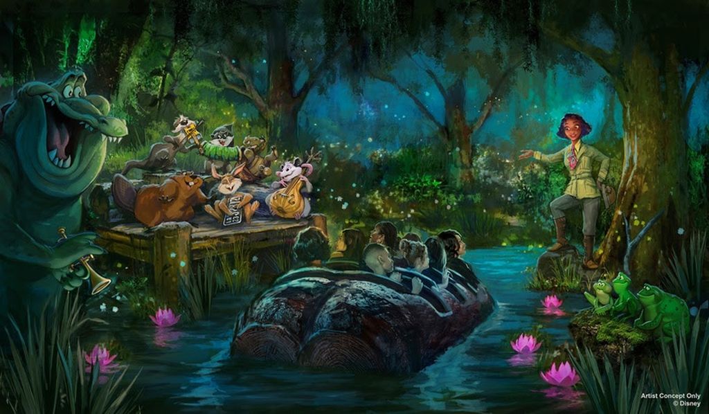 Disney Orlando divulga detalhes sobre atração de “A Princesa e o Sapo”