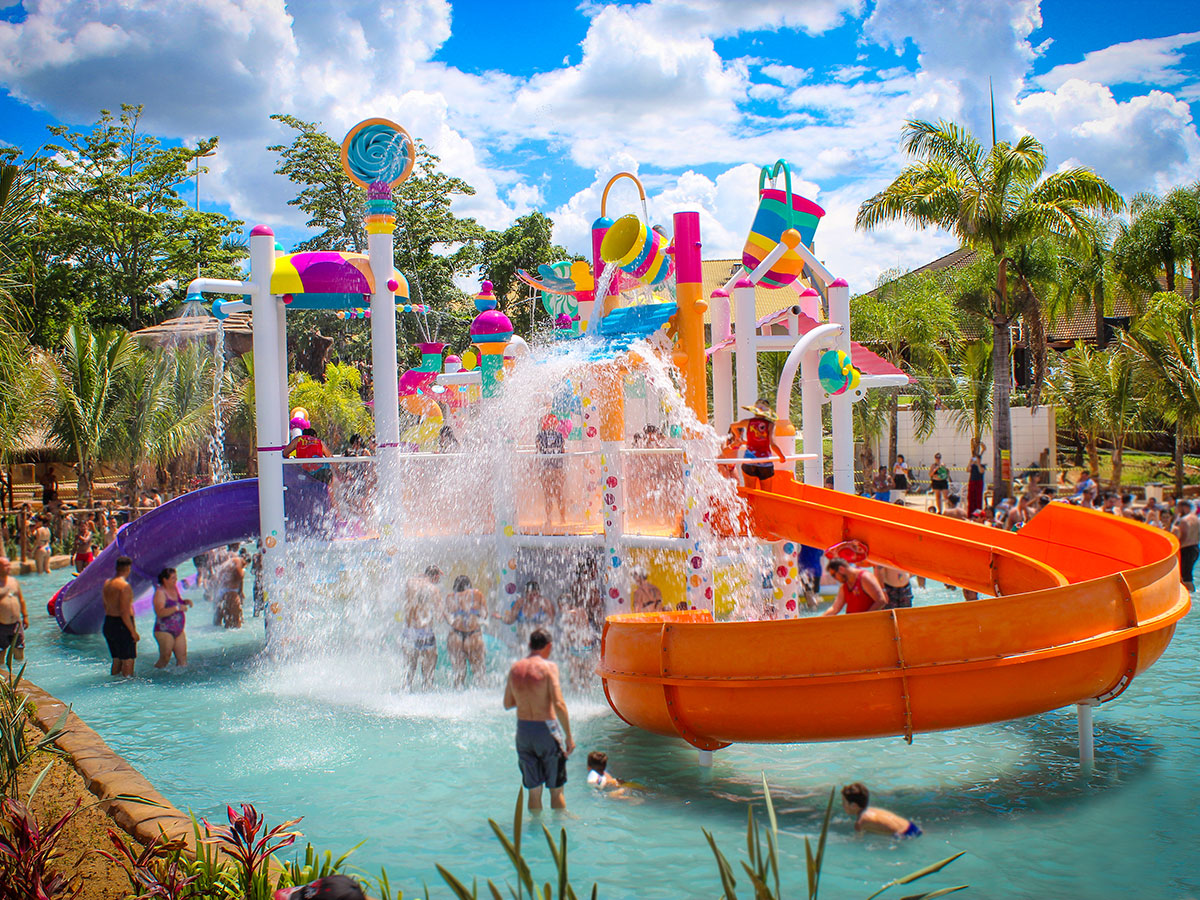 Como é o Thermas Water Park, parque aquático em São Pedro