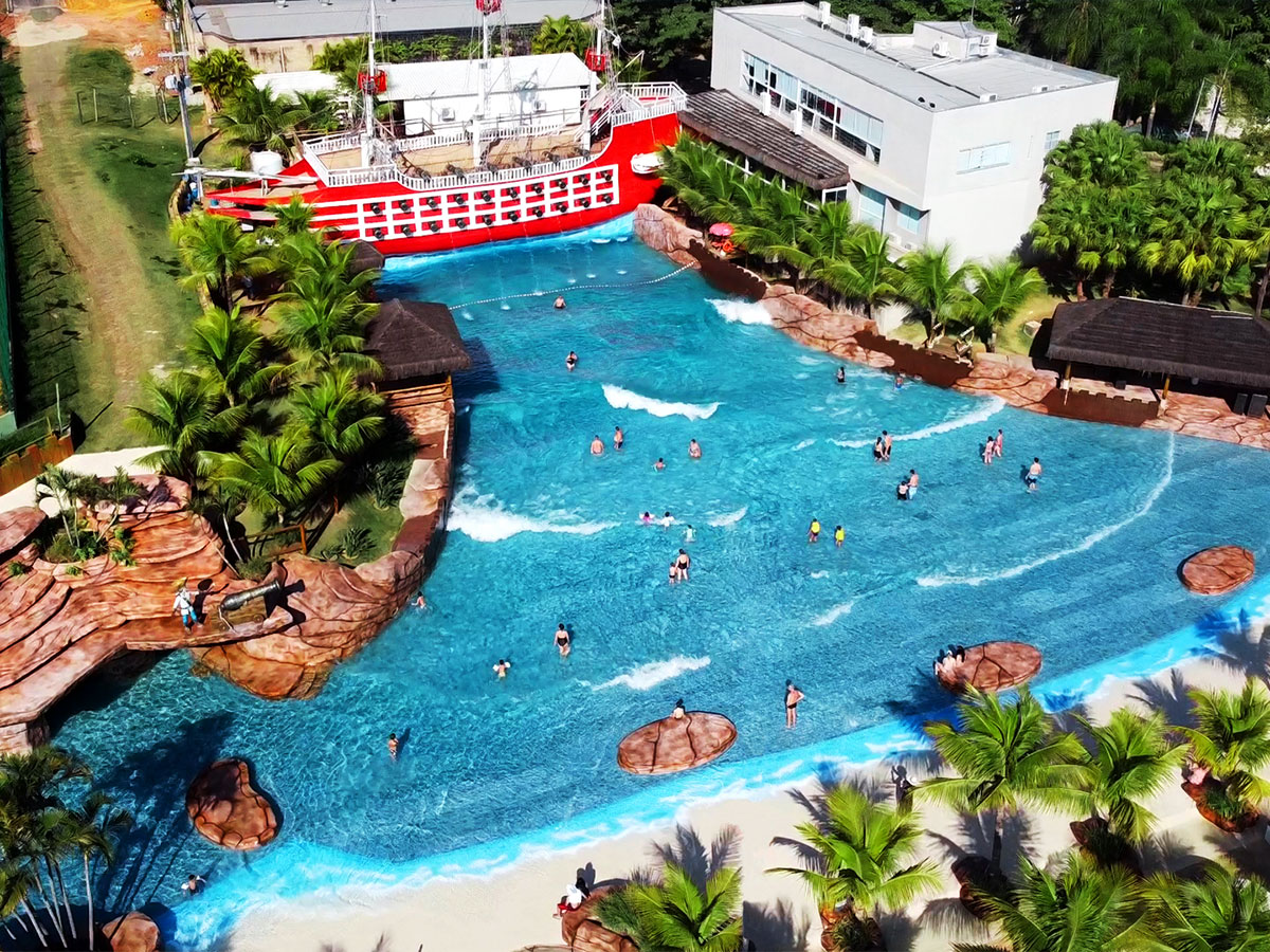 Como é o Thermas Water Park, parque aquático em São Pedro