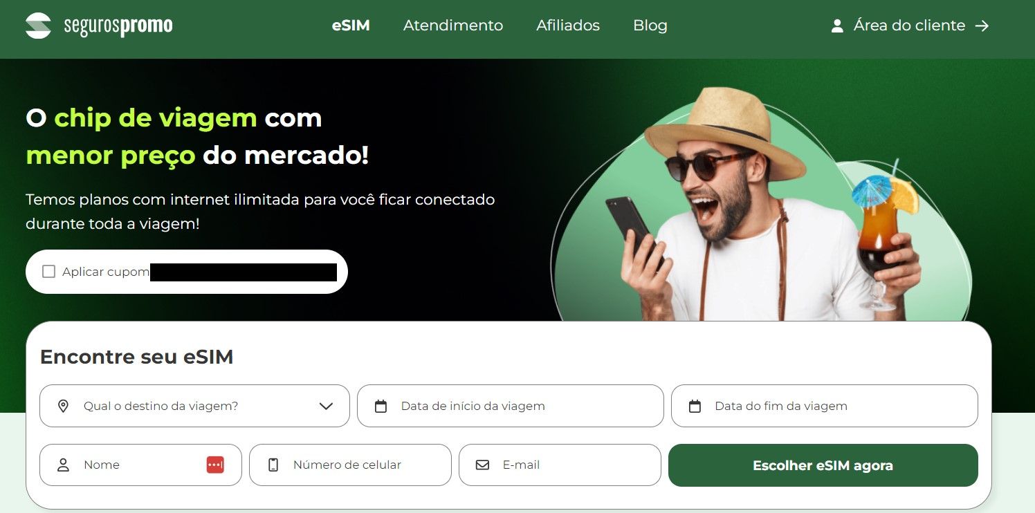 Chip de viagem Seguros Promo é bom? Fizemos o teste