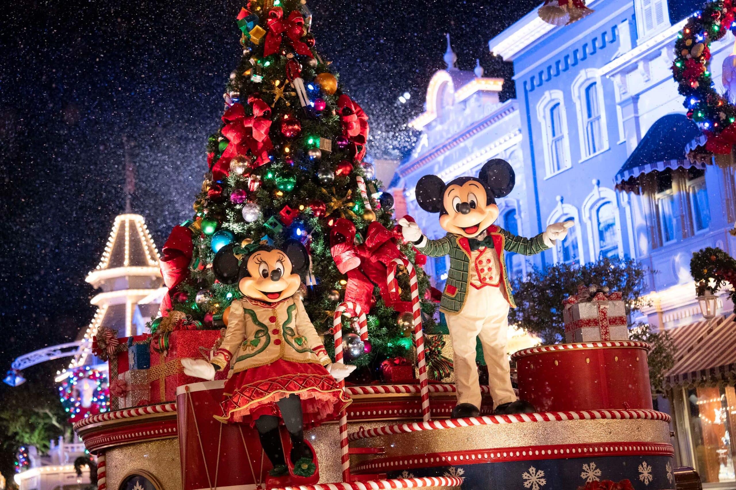 Natal da Disney tem festas no Magic Kingdom e no Hollywood Studios