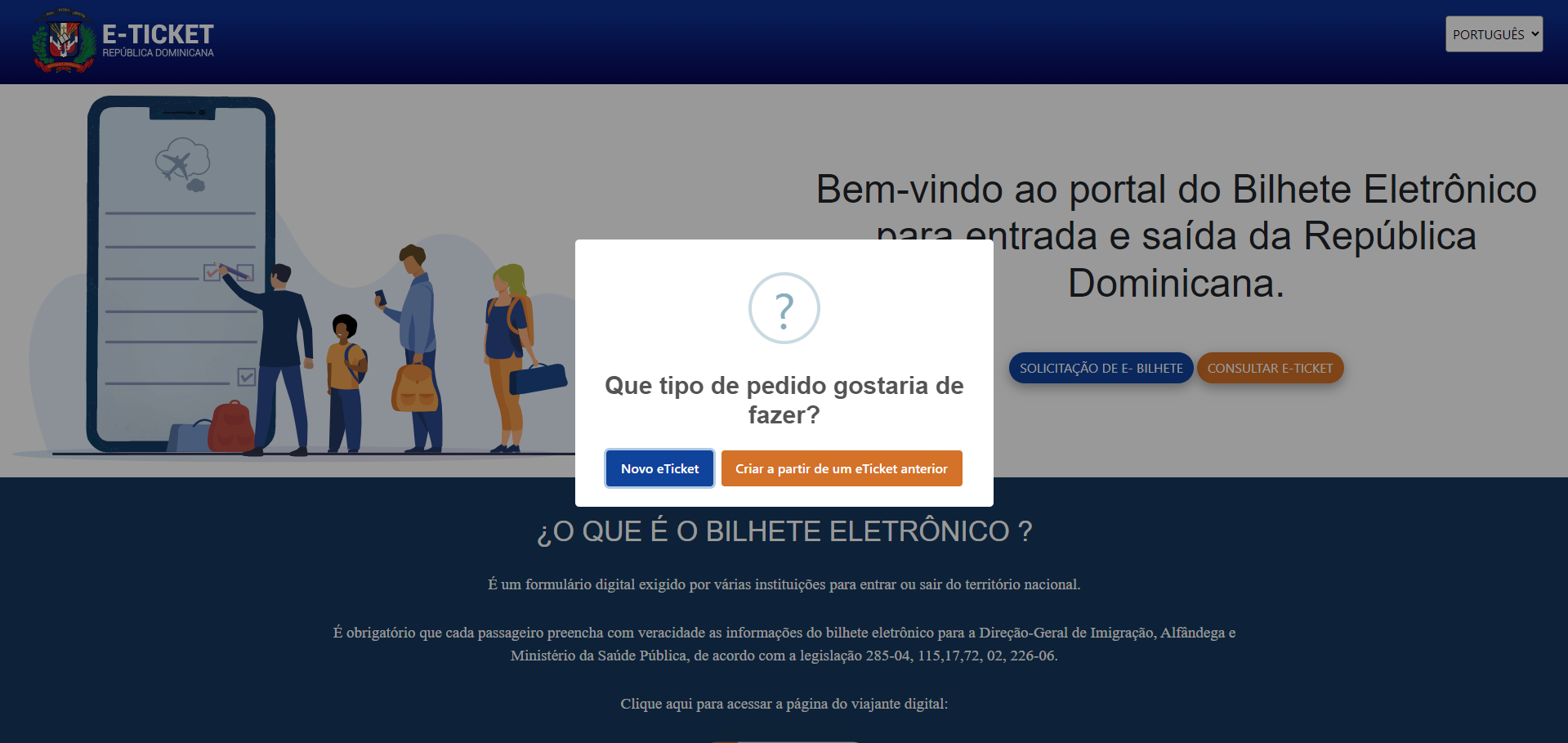 E-ticket República Dominicana – O que é e como fazer