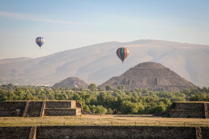 Passeio de balão em Teotihuacán – Como é, valor e dicas